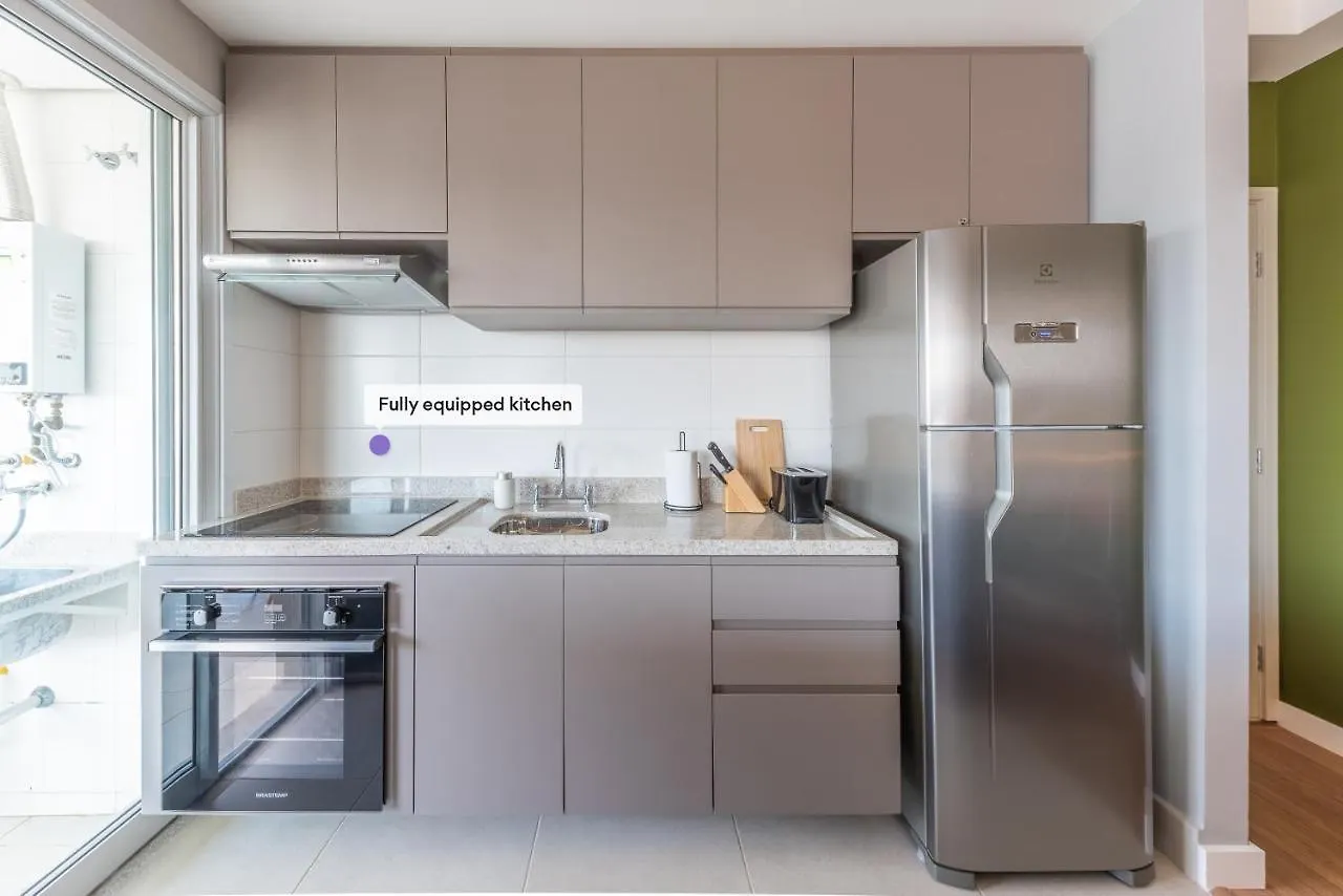 Apartamento Com Vaga E Vista Panoramica - Vila Olimpia Apartment Sao Paulo